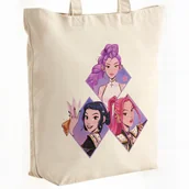 Torby męskie - Torba bawełniana premium KPopowe Łowczynie Demonów Huntrix Saja Dla Fanów - miniaturka - grafika 1