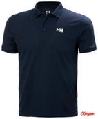 Koszulki męskie - Koszulka męska HELLY HANSEN Ocean Polo - Navy - miniaturka - grafika 1