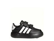 Buty dla dziewczynek - Buty dziecięce adidas Breaknet 2.0 Czarne na rzepy ID5277 25 - miniaturka - grafika 1