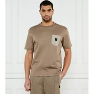 Koszulki męskie - HUGO T-shirt Dombiro Regular Fit - miniaturka - grafika 1