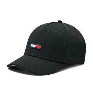 Tommy Hilfiger Czapka z daszkiem Tju Flag Cap AU0AU00843 BDS - Czapki damskie - miniaturka - grafika 1