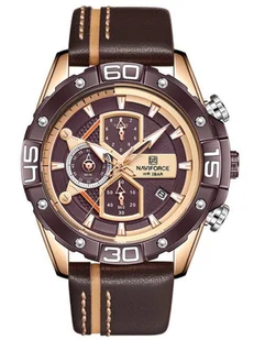 Zegarek ZEGAREK MĘSKI NAVIFORCE NF8018 - CHRONOGRAF (zn122d) + BOX - Zegarki męskie - miniaturka - grafika 1
