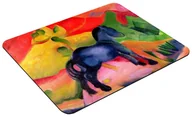 Podkładki pod mysz - Podkładka Mały niebieski koń Franz Marc 60x40cm - miniaturka - grafika 1
