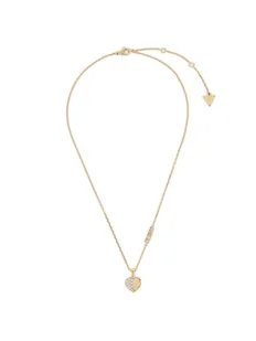 Guess Naszyjnik Lovely Guess JUBN03 035JW Żółte złocenie - Naszyjniki - miniaturka - grafika 1