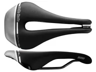 Siodełka rowerowe i akcesoria - Selle ITALIA Siodło ITALIA NOVUS BOOST GRAVEL TECH SUPERFLOW L (id match - L3) TI 316 Tube 7, fibra-tek, 260g czarno-szary (NEW) A-SIT-080H802IKC004 - miniaturka - grafika 1