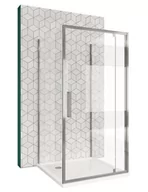 Kabiny prysznicowe - Kabina prysznicowa przyścienna drzwi uchylne 90x100 Rapid Swing Rea 10 - miniaturka - grafika 1