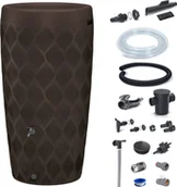 Zbiorniki na deszczówkę - Form-Plastic Zbiornik na deszczówkę Flow 240l, przyłącza Beczka - miniaturka - grafika 1