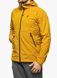 Kurtka softshell Black Diamond Element Hoody - amber - Kurtki męskie - miniaturka - grafika 1