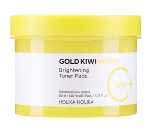 Holika Holika, rozjaśniająco-rewitalizujące płatki nasączone tonikiem, 140ml - Toniki i hydrolaty do twarzy - miniaturka - grafika 1