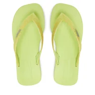 Buty dla dziewczynek - Japonki Melissa Mini Melissa Sun Long Beach II Inf 36100 Zielony - miniaturka - grafika 1