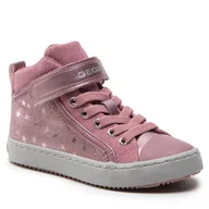 Trampki damskie - Trampki GEOX - J Kalispera G. I J744GI 0DHAJ C8006 S Dk Pink - miniaturka - grafika 1