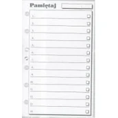 Artykuły biurowe - Antra Wkład do organizera K Pamiętaj ANTRA - miniaturka - grafika 1