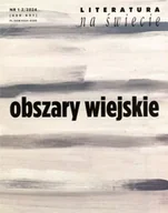 Czasopisma - Literatura na Świecie. Nr 1-2/2024 - praca zbiorowa - miniaturka - grafika 1