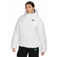 Kurtki damskie - Kurtka zimowa damska puchowa z kapturem Nike Therma-Fit FB7672-100 r. XL - miniaturka - grafika 1