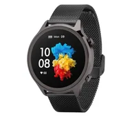 Smartwatch - Garett Veronica Stal 49mm Czarny - miniaturka - grafika 1