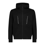 Kurtki męskie - CMP męska kurtka z kapturem, czarna 54 - miniaturka - grafika 1