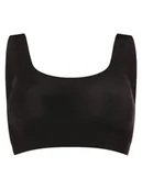 Biustonosze - sloggi Biustonosz damski - ZERIO Feel - Bez fiszbin - Usztywniany Kobiety czarny jednolity, S - miniaturka - grafika 1