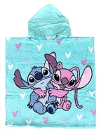 Okrycia kąpielowe dla dzieci - Ponczo kąpielowe Disney Stitch 60 x 120 cm - miniaturka - grafika 1