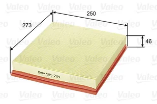 Filtr powietrza Valeo 585224 - Filtry powietrza - miniaturka - grafika 1