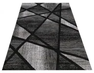Dywany - Czarno-szary geometryczny dywan L6-M13 - miniaturka - grafika 1