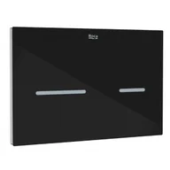 Przyciski spłukujące - ROCA A890104318 EP-3 przycisk elektroniczny czarny (szkło tworzywo) - miniaturka - grafika 1