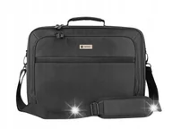 Torby na laptopy - Torba do notebooka Natec Boxer Lite Black 15,6" - miniaturka - grafika 1