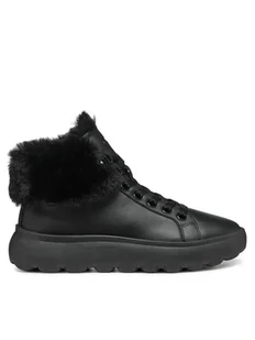 Geox Botki D Spherica Ec4.1 D46TCA 085BH C9999 Czarny - Botki damskie - miniaturka - grafika 1
