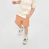 Spodnie i spodenki dla chłopców - Sinsay - Szorty - Brązowy - miniaturka - grafika 1