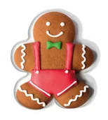 Ozdoby bożonarodzeniowe - PAN PIERNICZEK poduszka ŚWIĄTECZNA CIASTECZKO podusia piernik - miniaturka - grafika 1