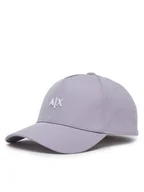 Czapki męskie - Armani Exchange Czapka z daszkiem 954112 CC571 UA047 Fioletowy - miniaturka - grafika 1