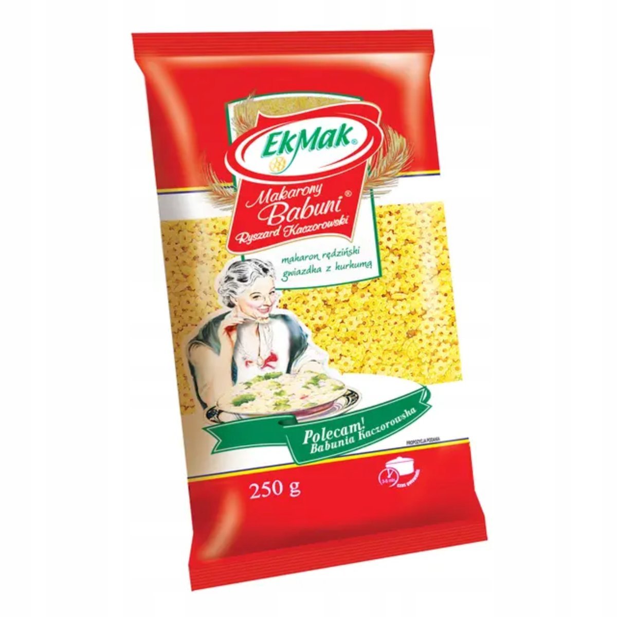 MAKARON BABUNI DROBNY GWIAZDKA EKMAK 250G