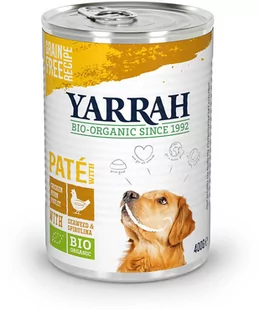 Yarrah Bio Paté z biokurczakiem, bio algami morskimi i biospiruliną - 6 x 400 g - Mokra karma dla psów - miniaturka - grafika 1