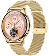 Smartwatch - Rubicon RNCF30 SMARUB344 Złoty - miniaturka - grafika 1