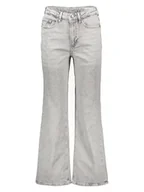 Spodenki damskie - Vero Moda Dżinsy - Wide Leg fit - w kolorze szarym - miniaturka - grafika 1