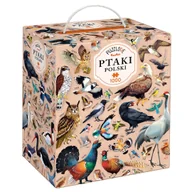 Puzzle - Puzzlove CzuCzu. Ptaki Polski 1000 elementów puzzle rodzinne - miniaturka - grafika 1
