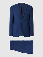 Garnitury - Garnitur o kroju extra slim fit z dodatkiem żywej wełny - miniaturka - grafika 1