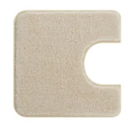 Dywaniki łazienkowe - Kleine Wolke Relax Dywanik WC naturalny beż 55x 55 cm - miniaturka - grafika 1