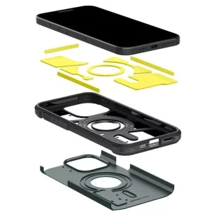 Etui Spigen Tough Armor MagSafe z podstawką na iPhone 15 Pro - zielone - Etui i futerały do telefonów - miniaturka - grafika 18