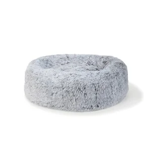 AniOne Legowisko Fluffy szary L - Legowiska dla kotów - miniaturka - grafika 1