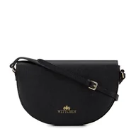 Torebki damskie - Damska saddle bag z groszkowanej skóry - miniaturka - grafika 1