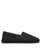 Espadryle męskie - Emporio Armani Espadryle X4S030 XR338 K001 Czarny - miniaturka - grafika 1