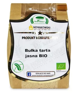 BUŁKA TARTA BEZGLUTENOWA BIO 300 g - BIOPIEKARZ NOWAKOWSKI TRADYCJA - Proszki do pieczenia, drożdże - miniaturka - grafika 1