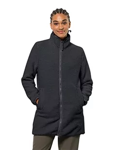 Jack Wolfskin Damski płaszcz polarowy High Cloud Coat W - Płaszcze damskie - miniaturka - grafika 1