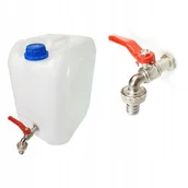 Kanistry - Kanister Pojemnik 10L Z Kranikiem Na Wąż, Baniak Na Wodę Płyny Kran - miniaturka - grafika 1