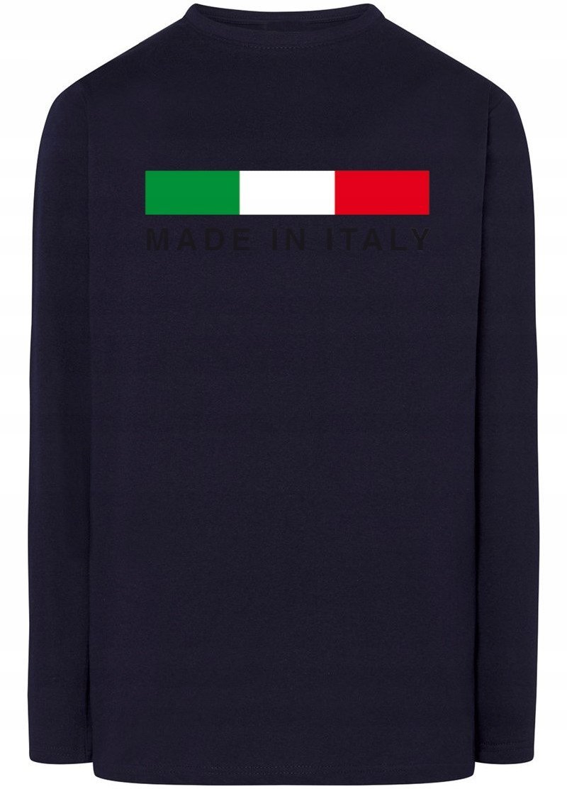 Bluza Męska Longsleeve Made In Italy r.XL