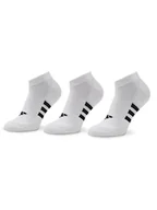 Skarpetki męskie - adidas Zestaw 3 par niskich skarpet unisex Prf Cush Low 3P HT3449 Biały - miniaturka - grafika 1