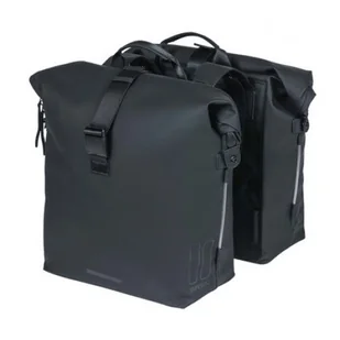 Basil SoHo Double Pannier Bag Nordlicht 41l, night black 2021 Sakwy 18076 - Sakwy rowerowe - miniaturka - grafika 1