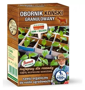 Florovit Obornik koński Pro Natura 1 litr - Nawozy ogrodnicze - miniaturka - grafika 1