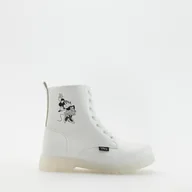 Buty dla dziewczynek - Reserved - Botki Mickey Mouse - Biały - miniaturka - grafika 1