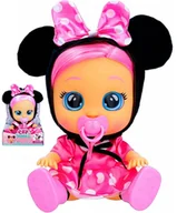 Lalki dla dziewczynek - Cry Babies Lalka Myszka Minnie Dressy Płaczący Bobas Włosy - miniaturka - grafika 1